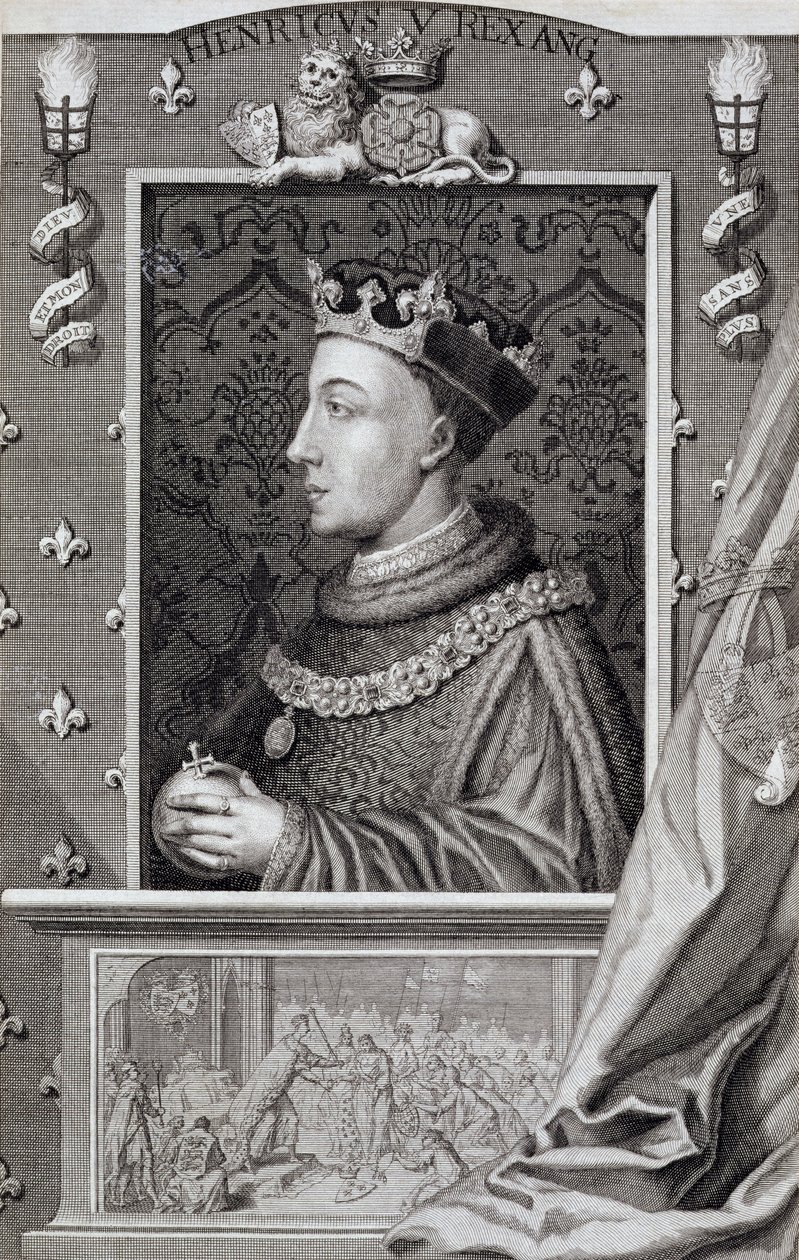 Henry V (1387-1422), After a Painting in Kensington Palace by George Vertue