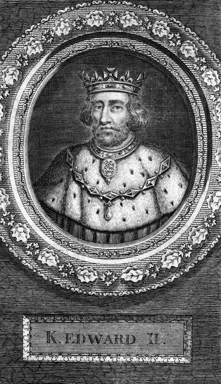 King Edward II of England, 18th century by George Vertue