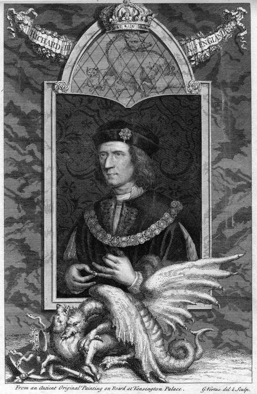 Richard III of England by George Vertue