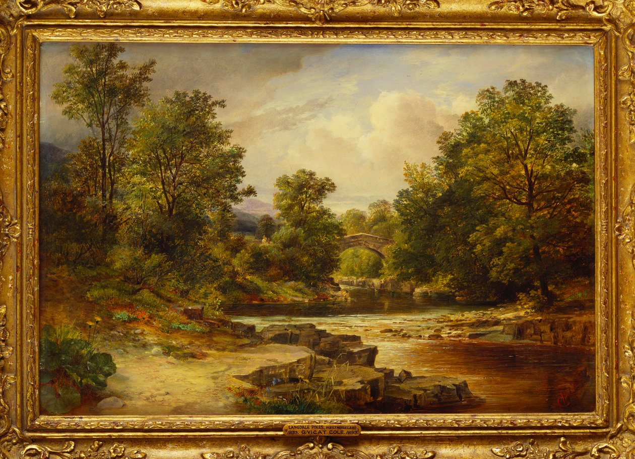 Langdale Pikes, Westmorland by George Vicat Cole