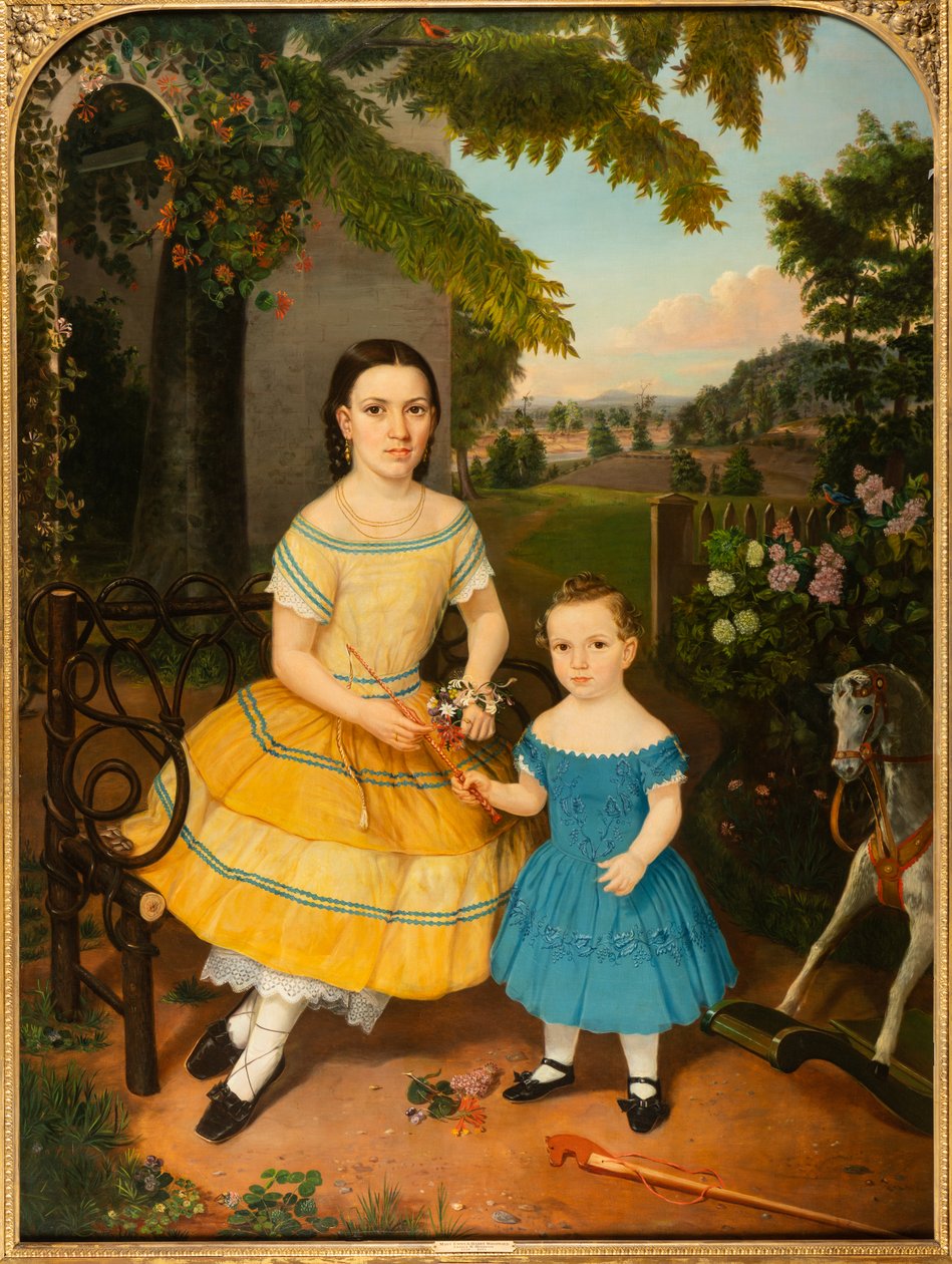 Mary Emma and Harry Woodward of New Albany, Indiana by George W. Morrison
