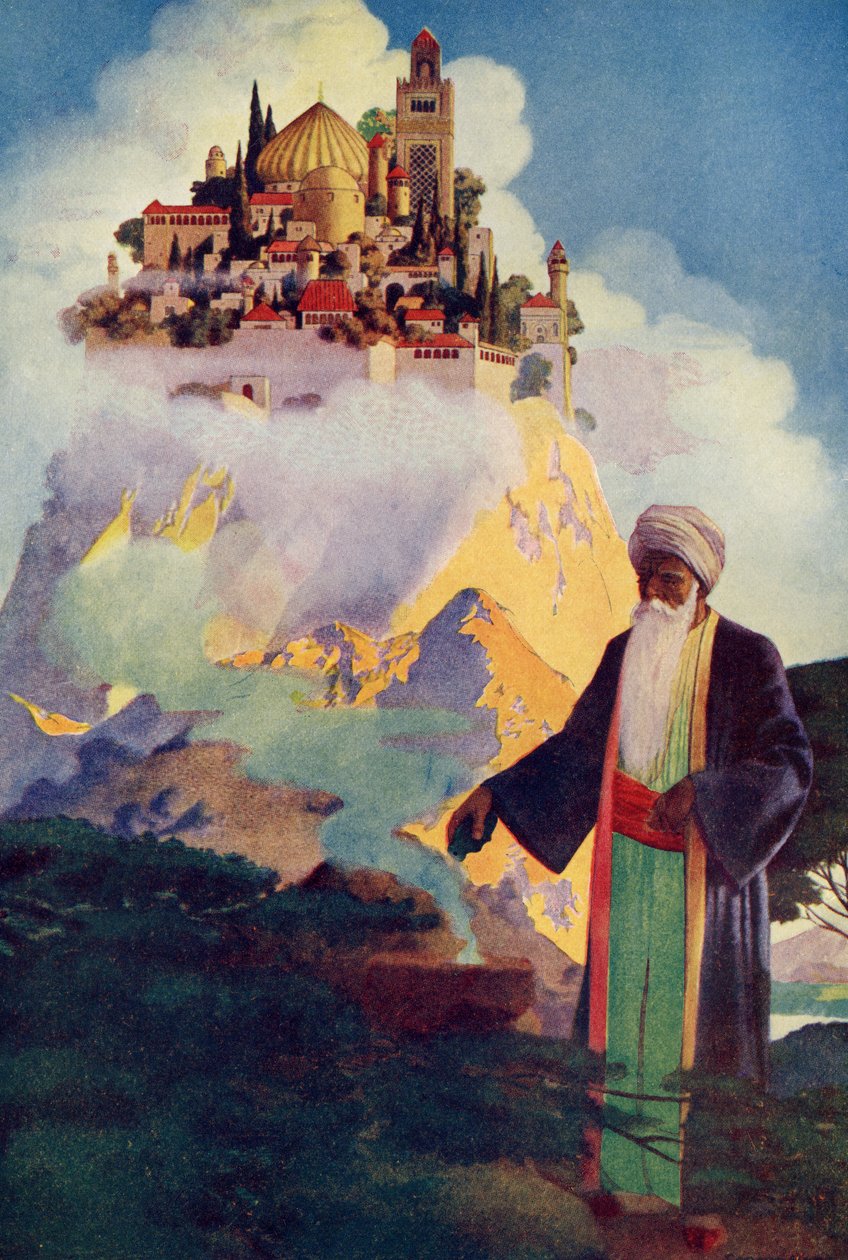On the Summit of the Hill Stands One of the Most Delectable Palaces, Illustration from 