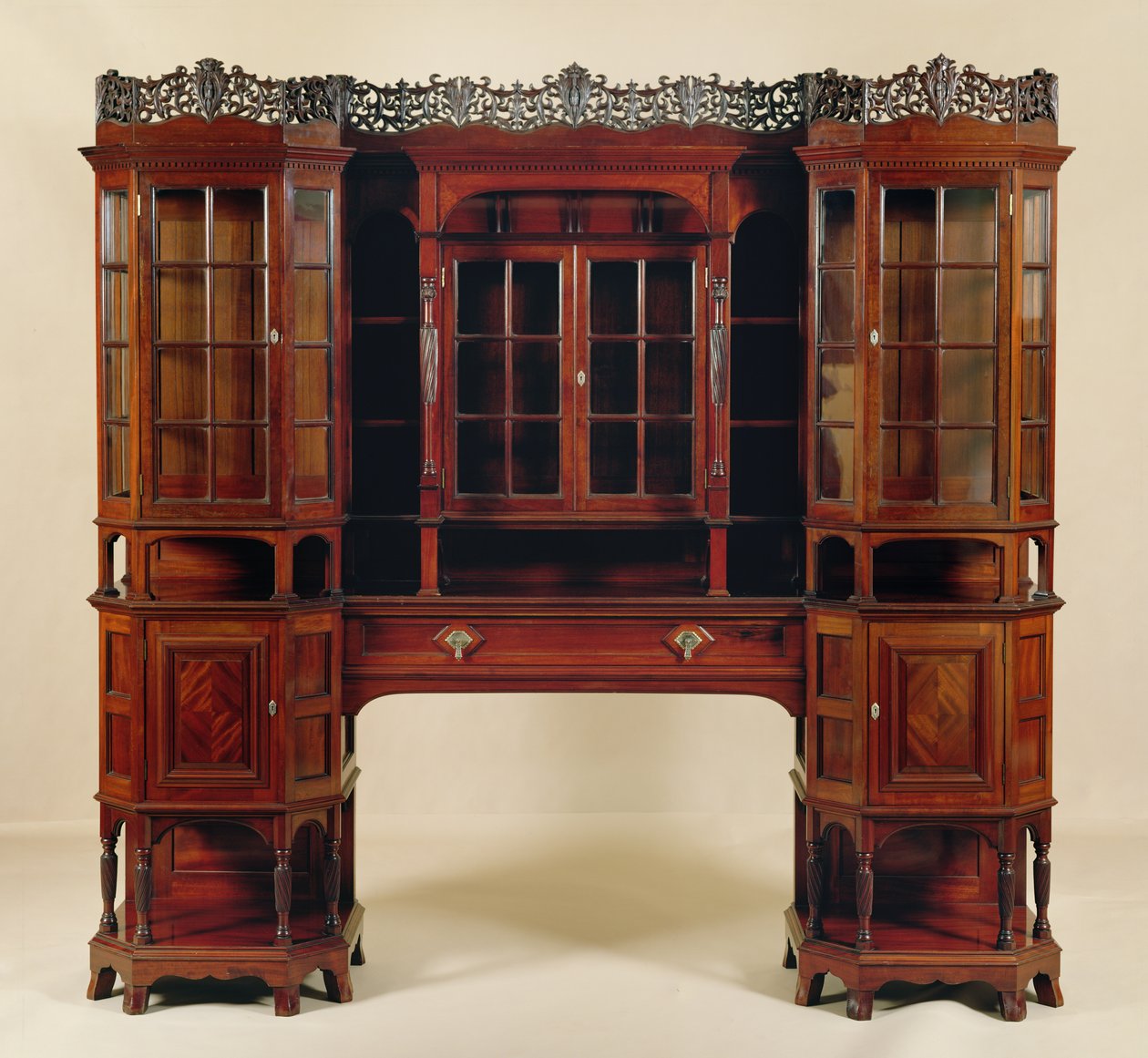 Display Cabinet, made for Morris & Co., c.1880 by George Washington Jack