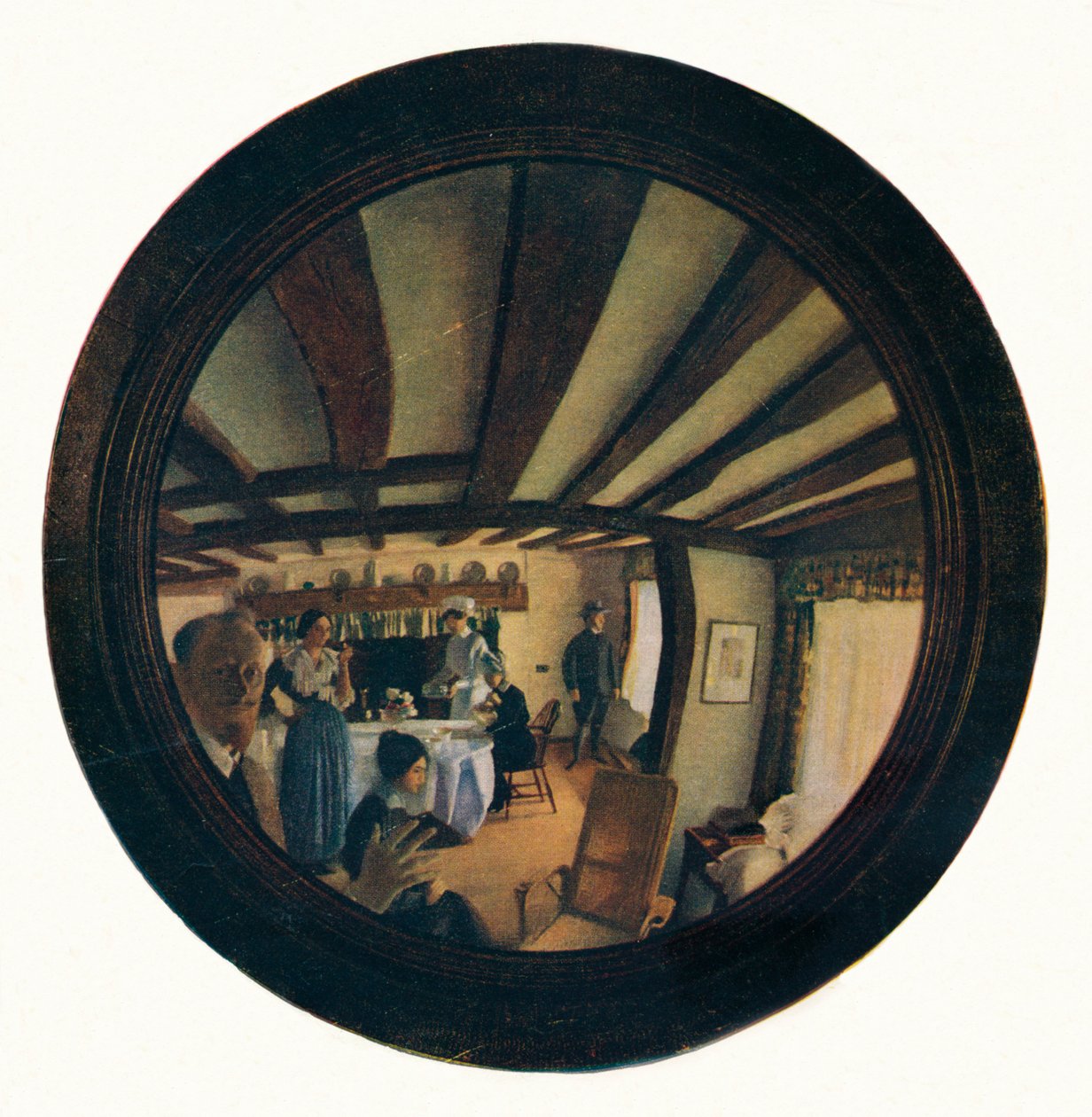 The Convex Mirror, c1916 by George Washington Lambert