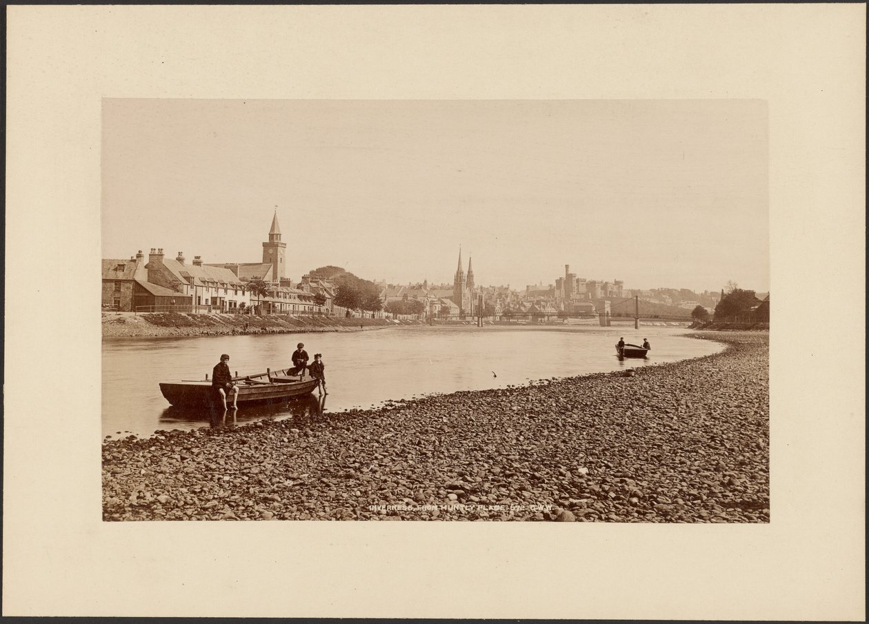 Inverness, from Huntly Place by George Washington Wilson