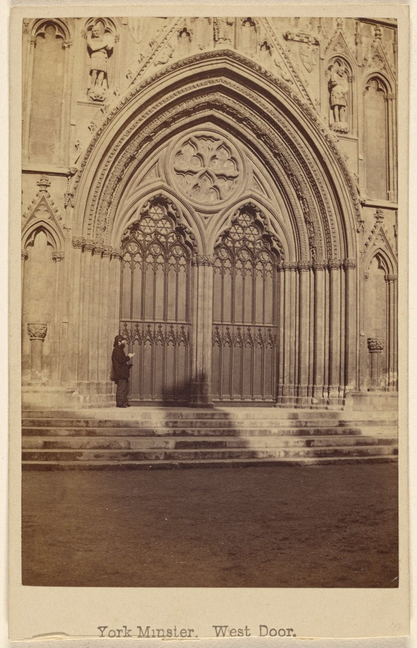 York Minster, West Door by George Washington Wilson