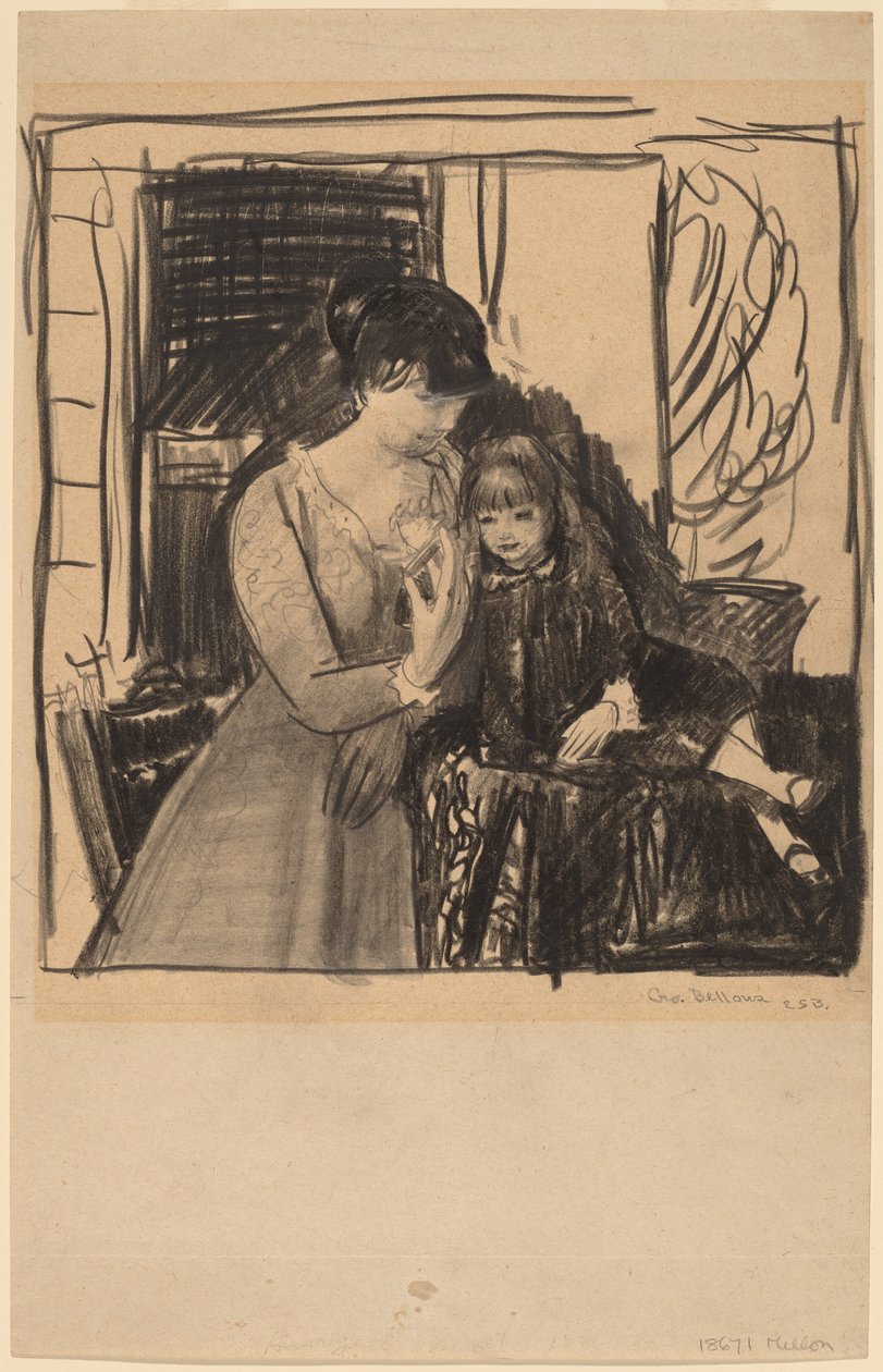 Anne and Her Mother by George Wesley Bellows