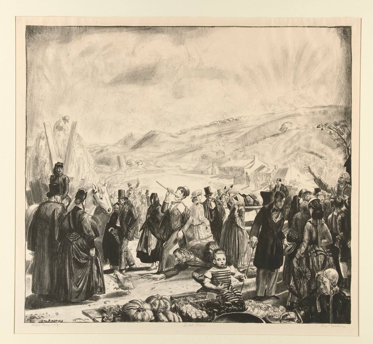 Irish Fair by George Wesley Bellows