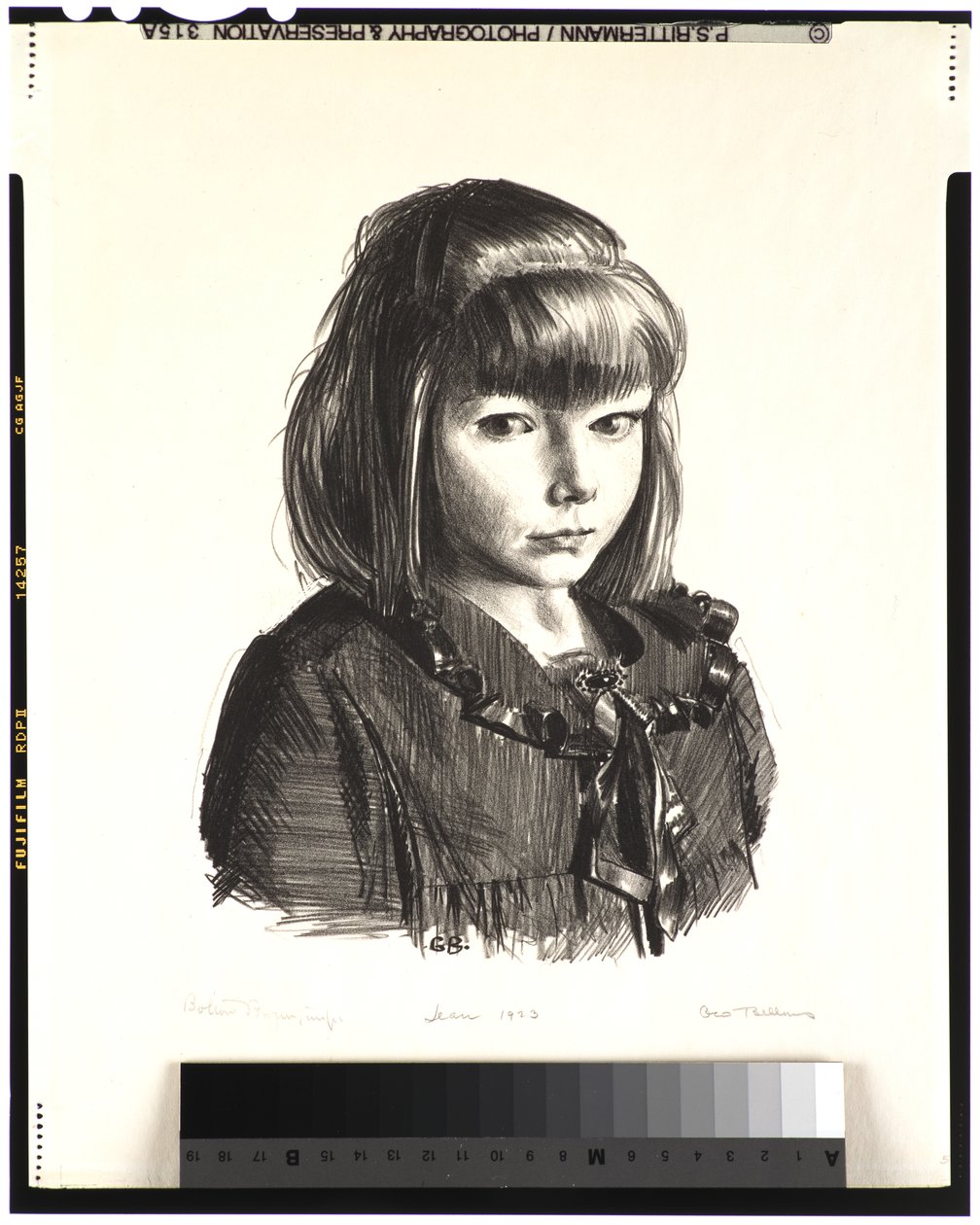 Jean 1923 by George Wesley Bellows
