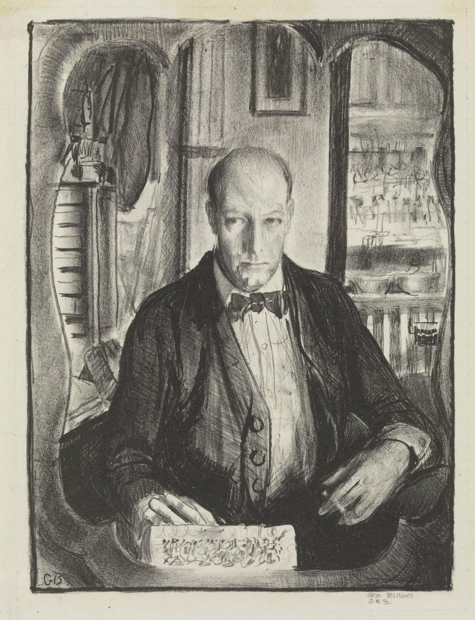 Self-Portrait, 1921 by George Wesley Bellows