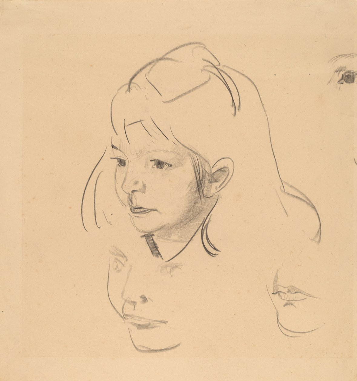 Studies of Jean by George Wesley Bellows