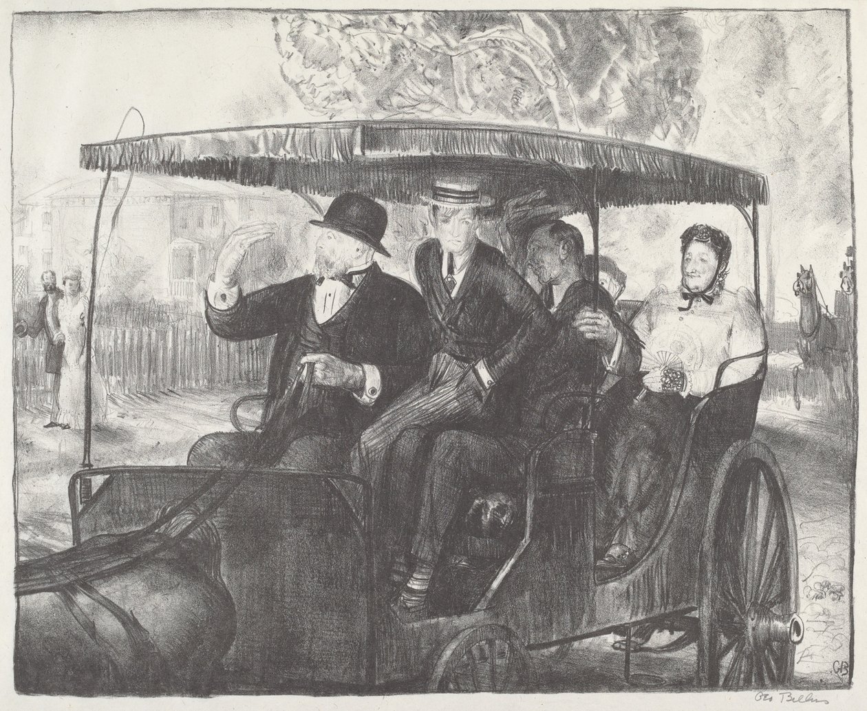 Sunday 1897, 1921 by George Wesley Bellows