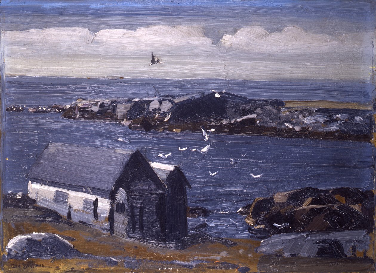 The Gulls, Monhegan by George Wesley Bellows