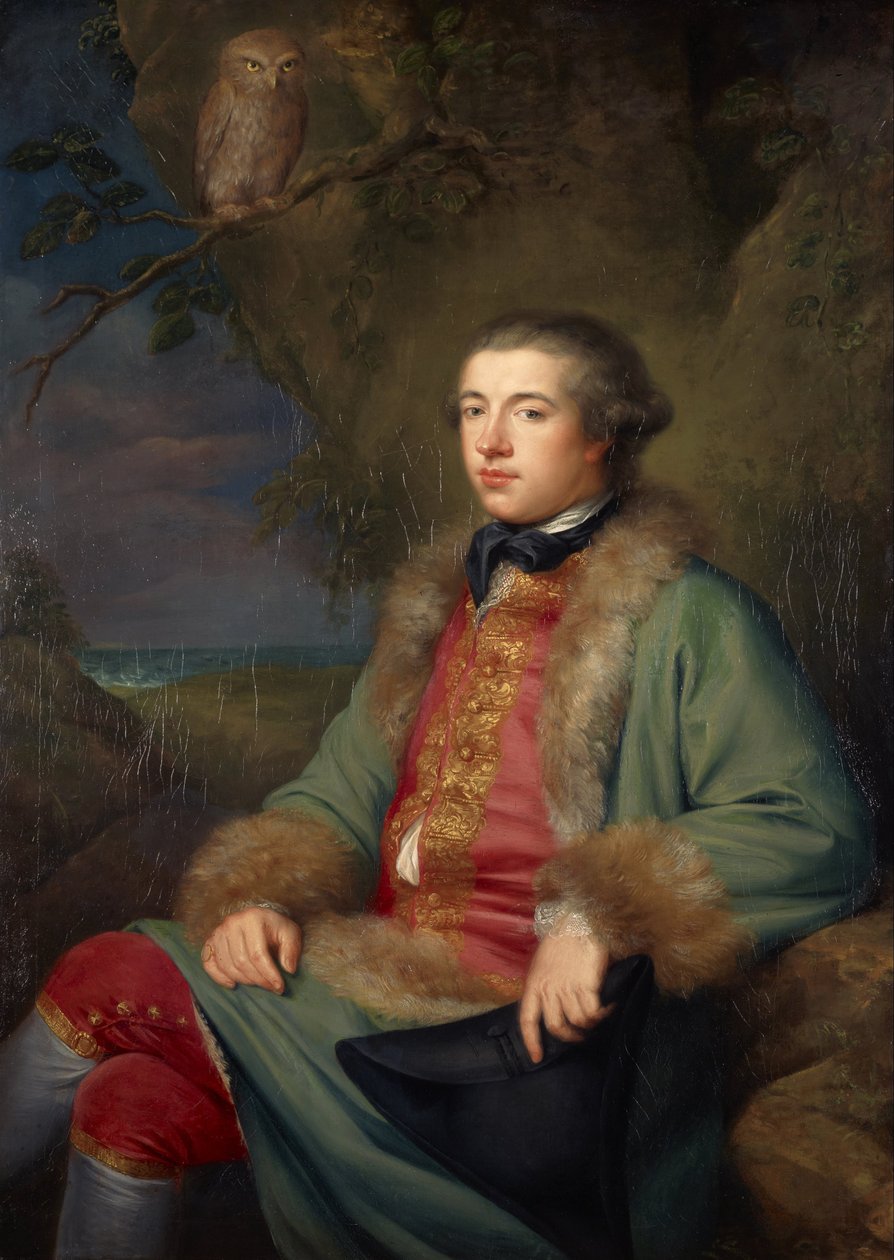 James Boswell, 1740 - 1795. Diarist and biographer of Dr Samuel Johnson by George Willison