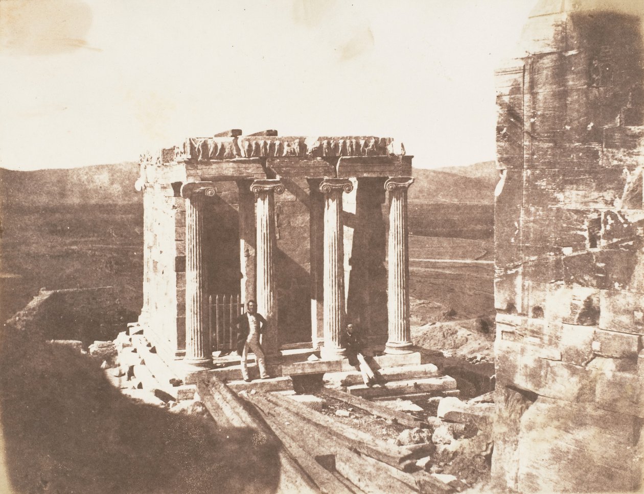 Temple of Victory, ca. 1848 by George Wilson Bridges