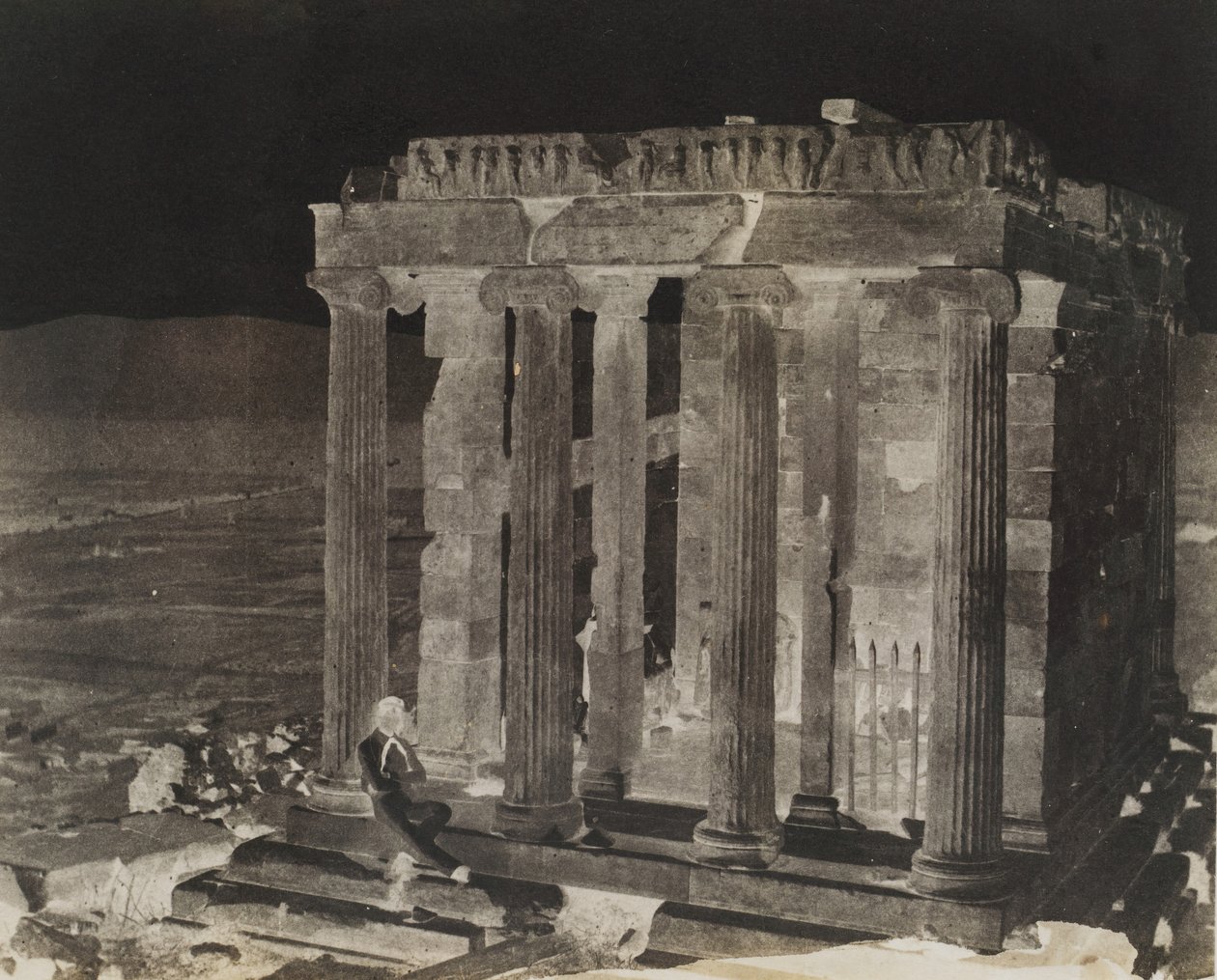 Temple of Wingless Victory, Lately Restored, 1848 by George Wilson Bridges