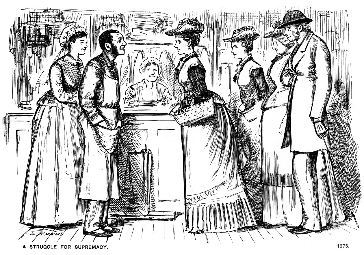 A Struggle for Supremacy by George du Maurier