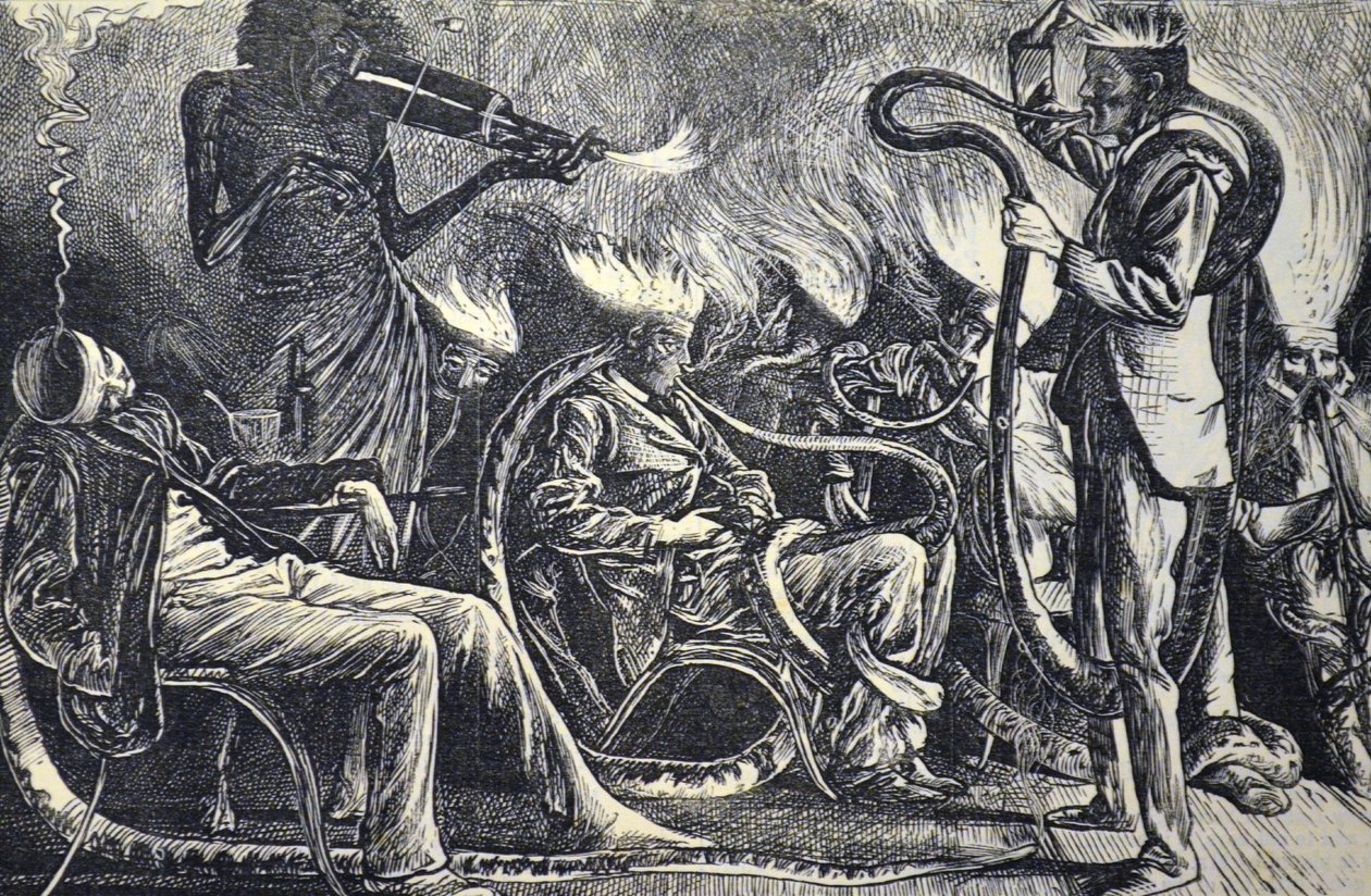 The Evils of Tobacco by George du Maurier