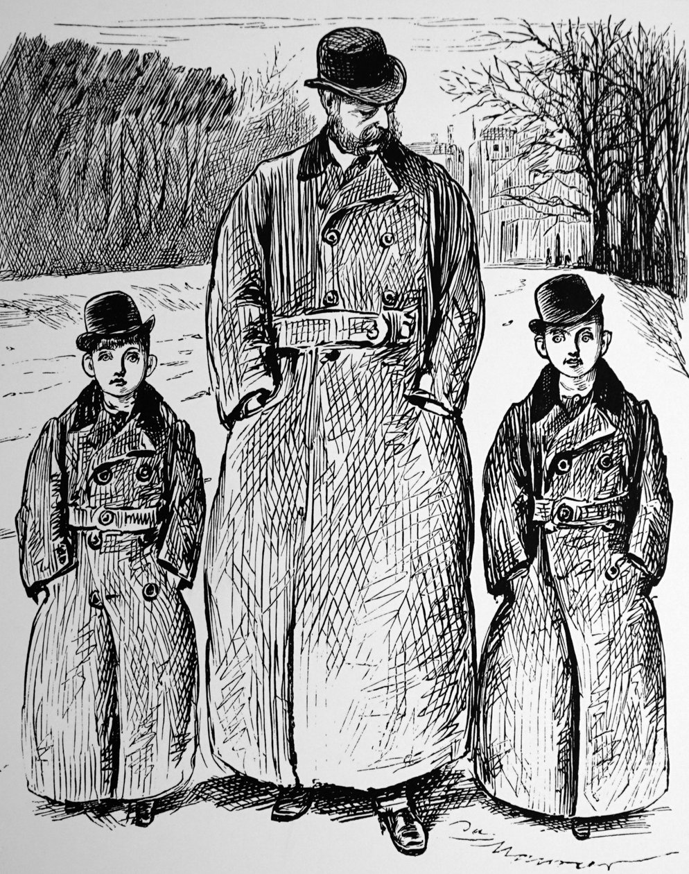 The Shilling Telegram by George du Maurier
