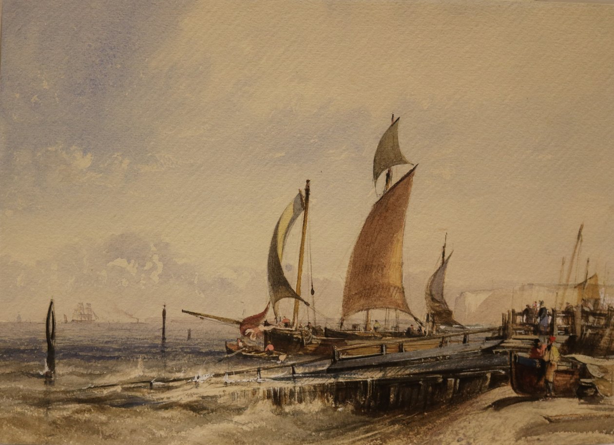 Coast Scene, c.1830 by George the Elder Chambers