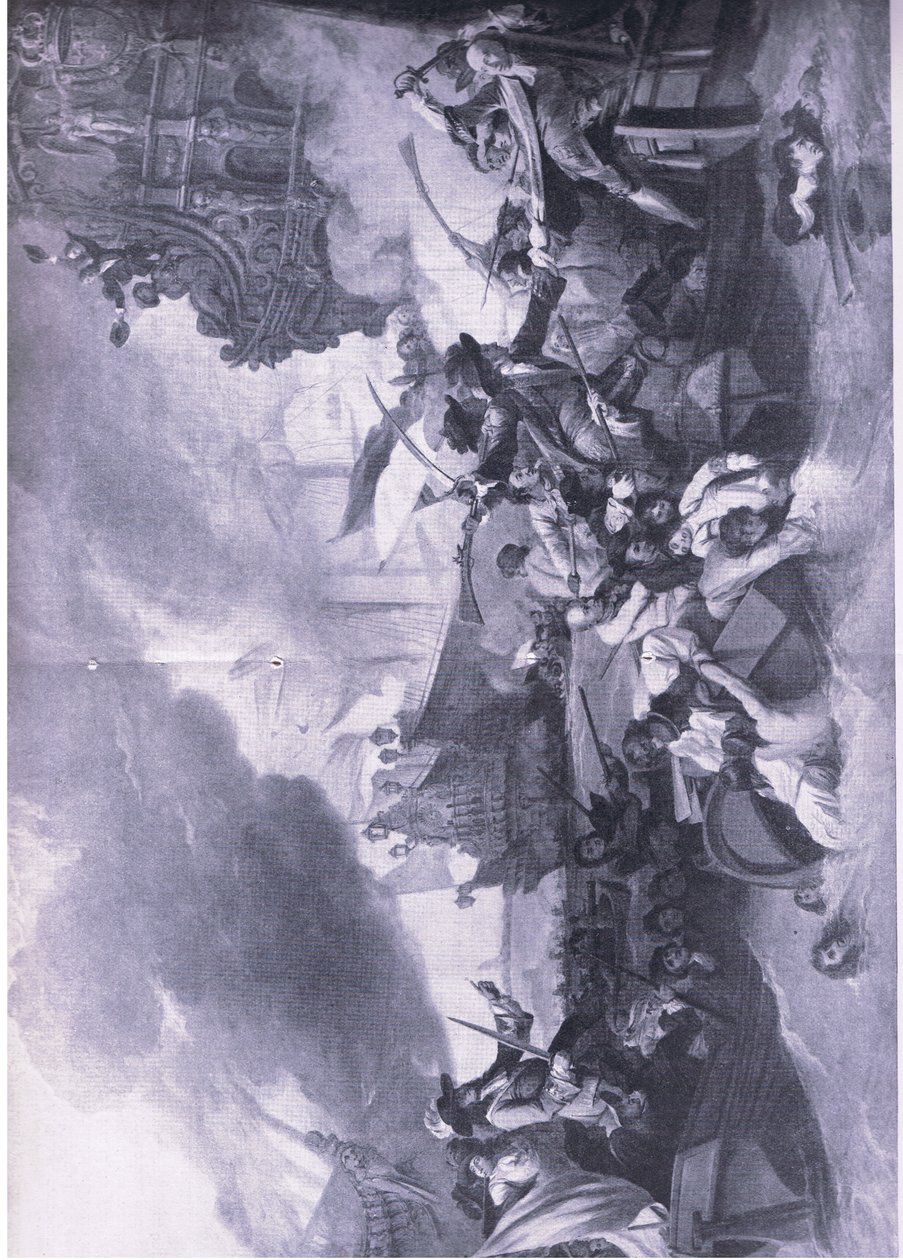 The Battle of La Hogue, 23rd-24th May 1692: Destruction of the French fleet by George the Elder Chambers