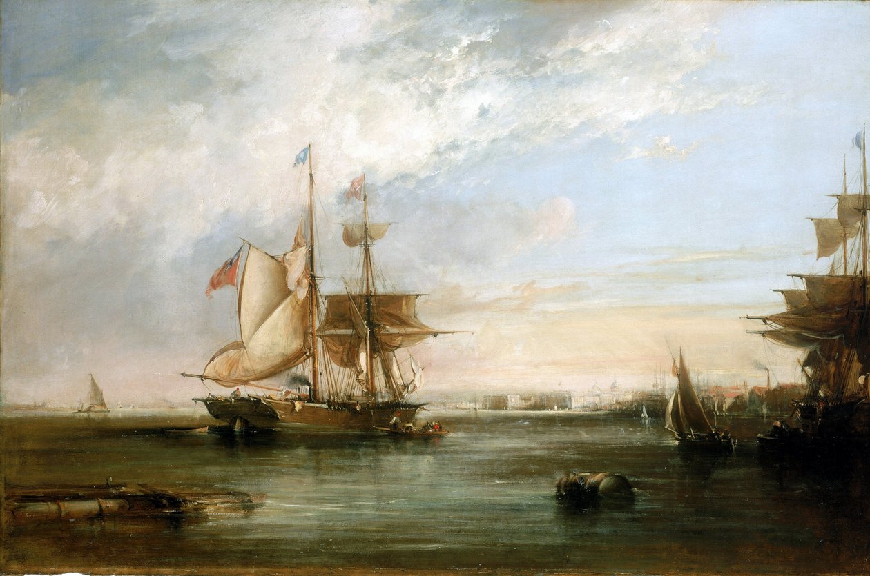 The yacht 