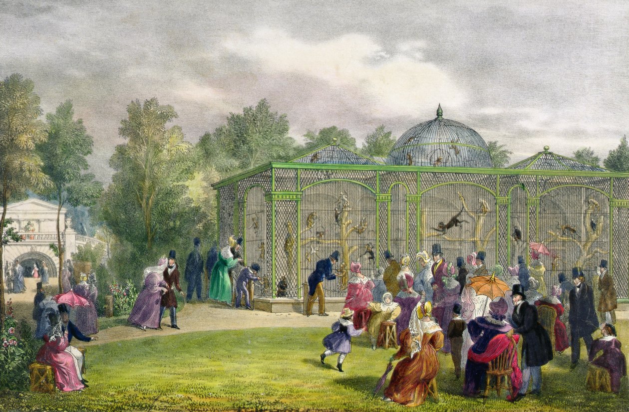 The Monkey House at the Zoological Gardens, Regent