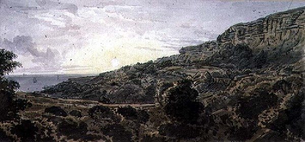 Landscape by George the Younger Barret