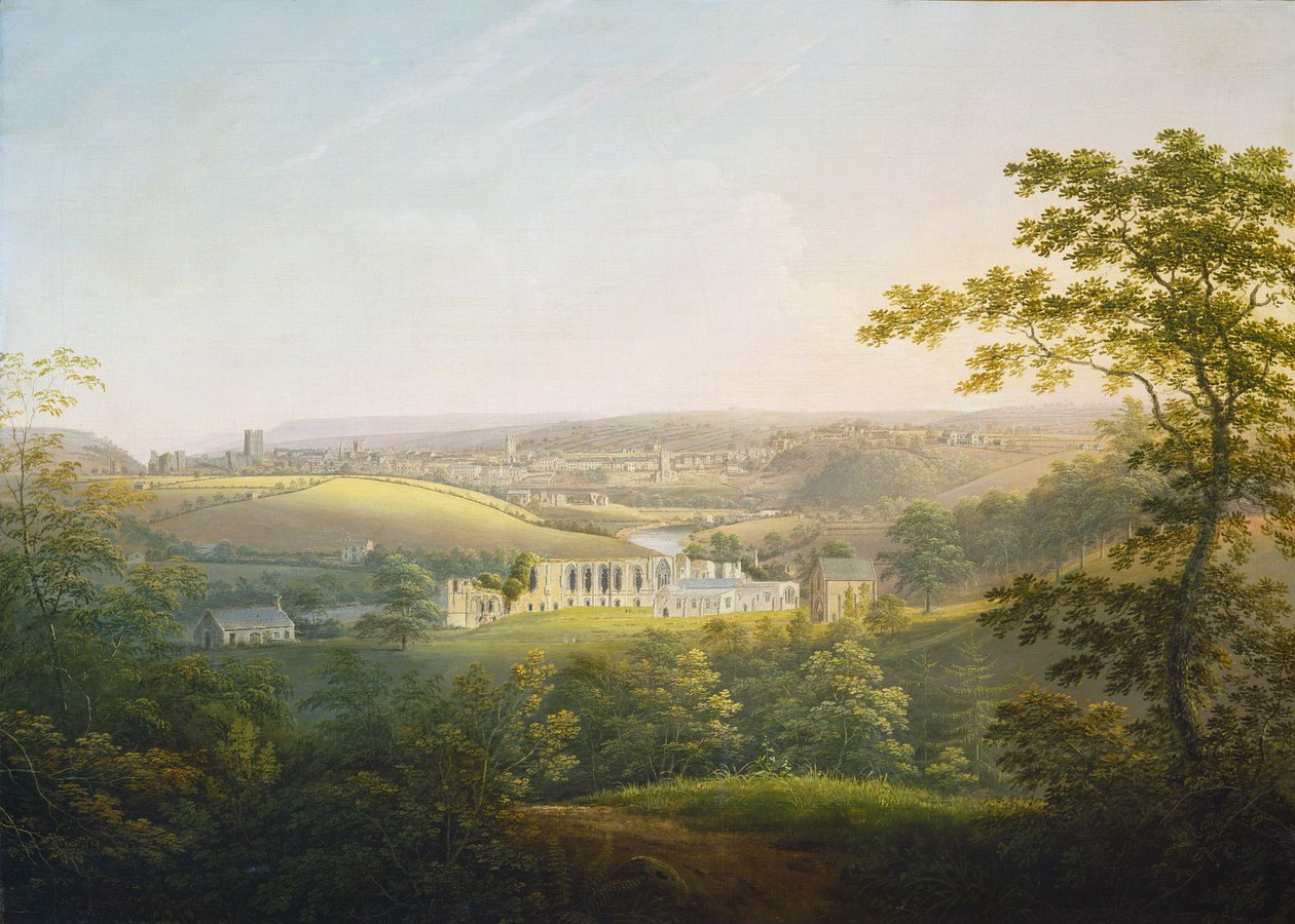 Easby Abbey, Near Richmond, c.1821-1854 by George the Younger Cuitt