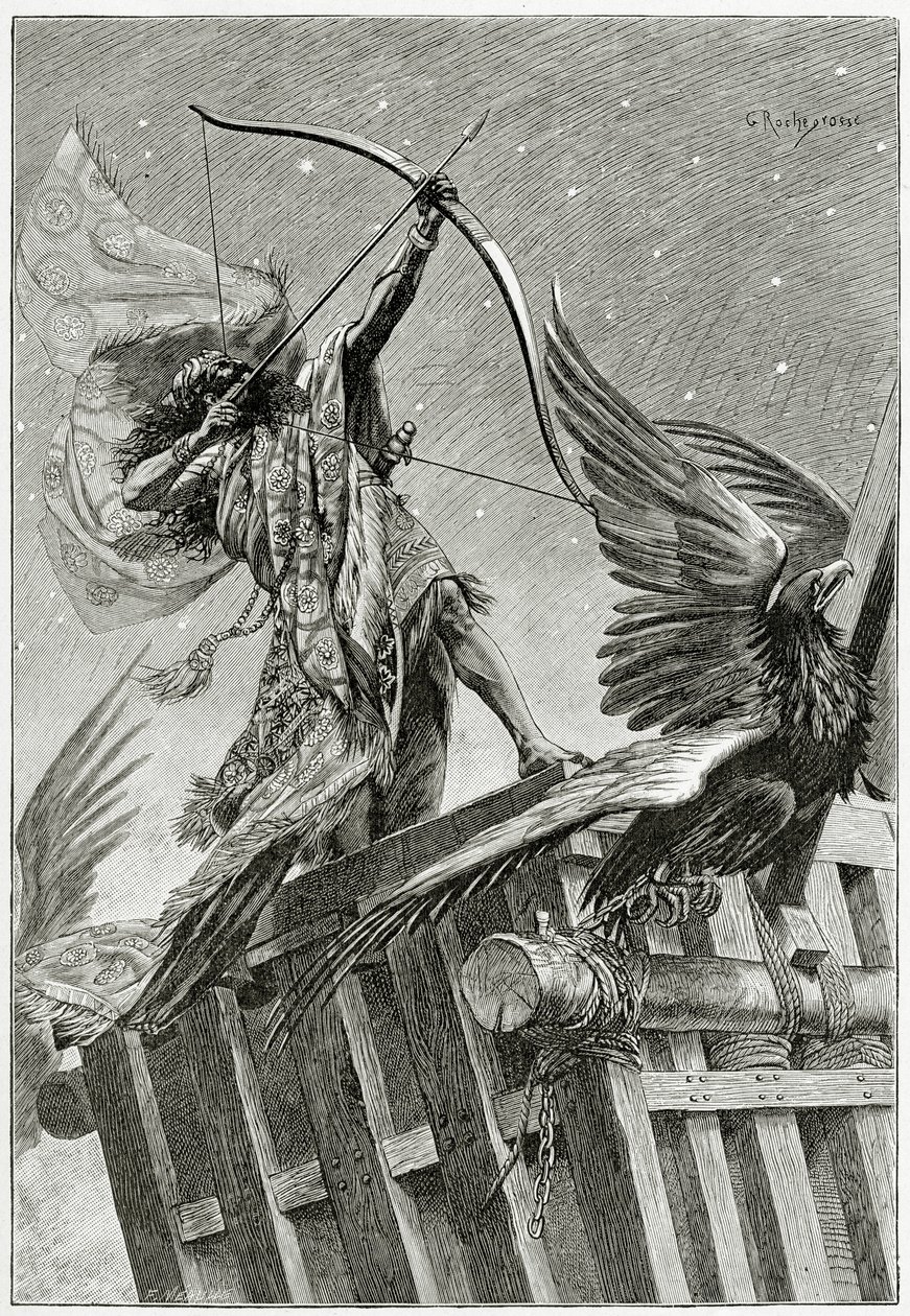 Nemrod, 19th Century by Georges Marie Rochegrosse