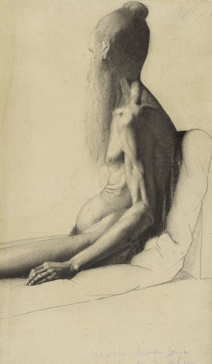 An Indian Man, c.1878-9 by Georges Seurat