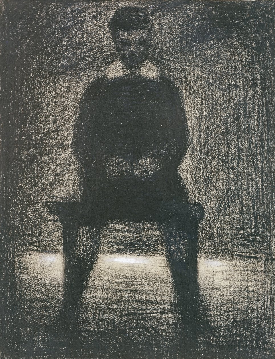 Maurice Appert Seated by Georges Seurat