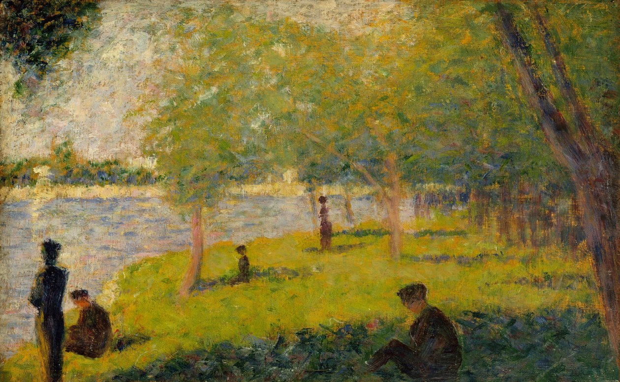 Study for A Sunday on La Grande Jatte, 1884 by Georges Seurat