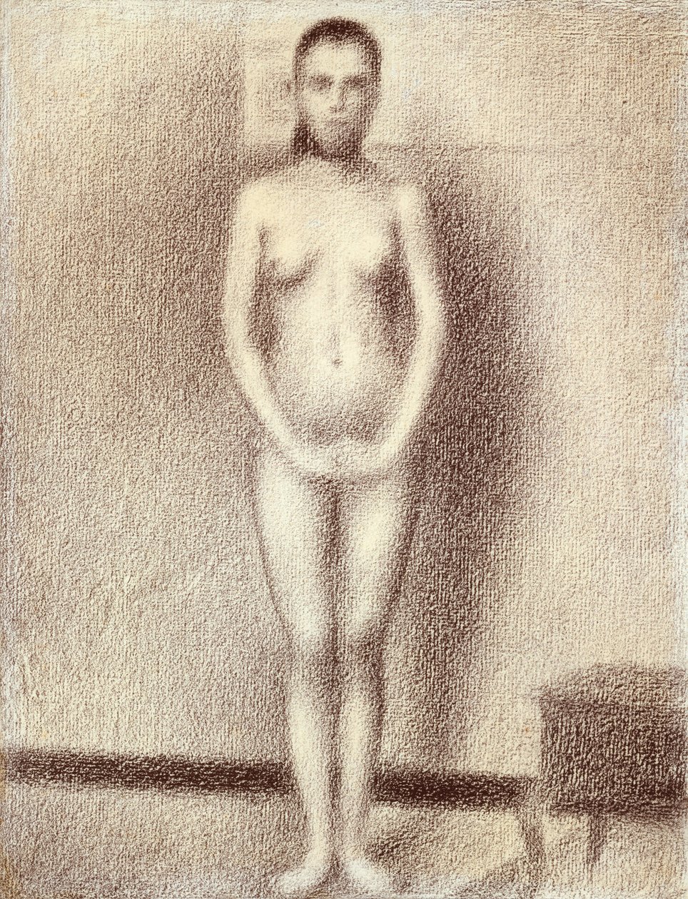 Study for Les Poseuses, 1886 by Georges Seurat