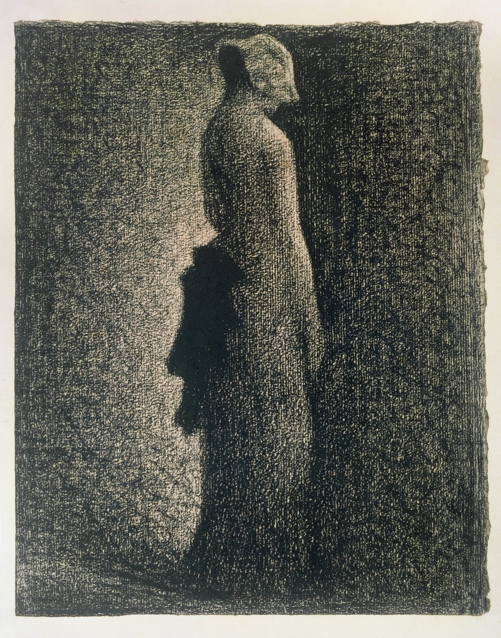 The Black Bow, 1882-3 by Georges Seurat