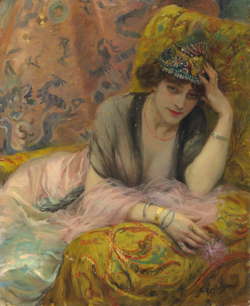 The Dancer by Georges Antoine Rochegrosse