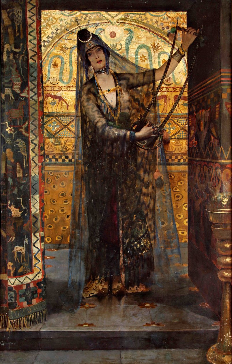 Salammbô by Georges Antoine Rochegrosse