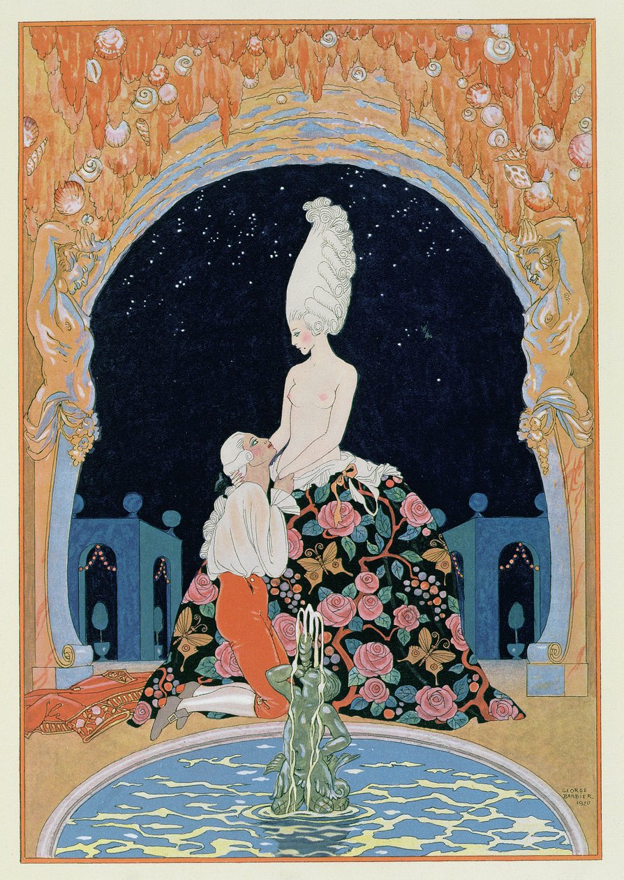 In the Grotto, illustration for 