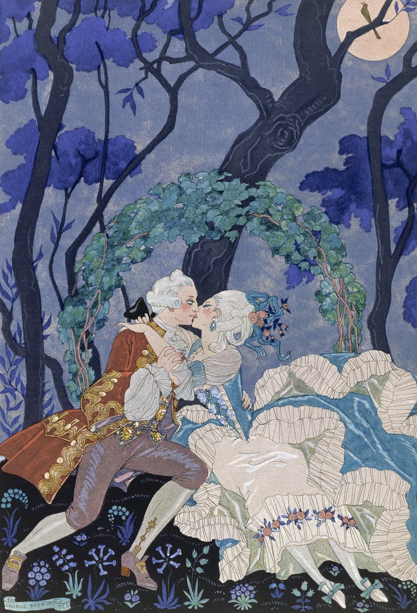 Secret Kiss, illustration for 