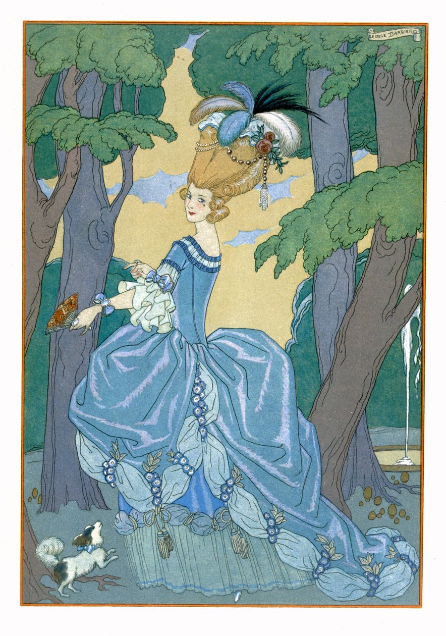 Walk in the Forest, illustration for 