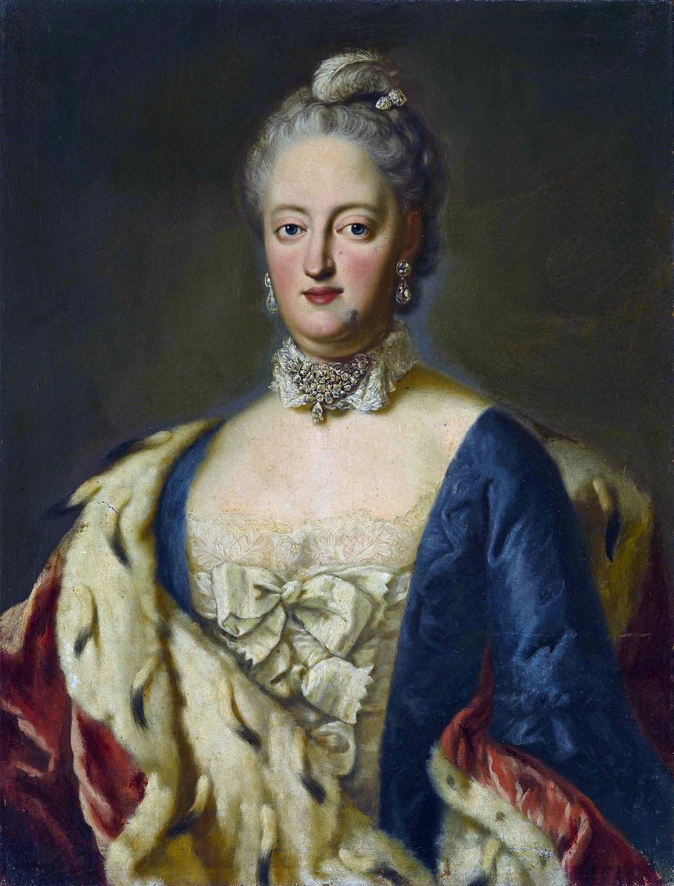 Duchess Maria Anna Josepha of Bavaria, Margravine of Baden-Baden by Georges Desmarées