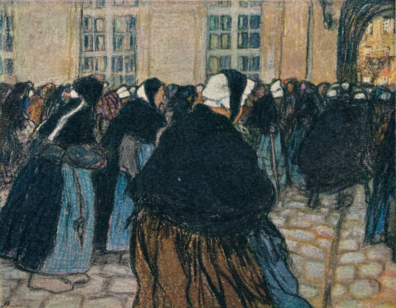 The Return to the Hospice of La Salpêtrière by Georges Dupuis
