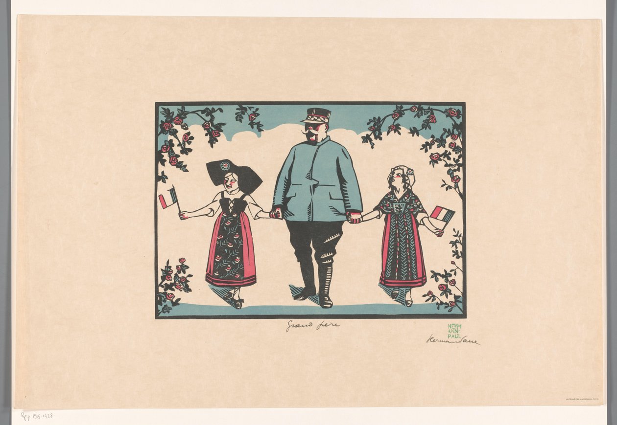 Grandfather by Georges Hermann Rene Paul (signed by artist)