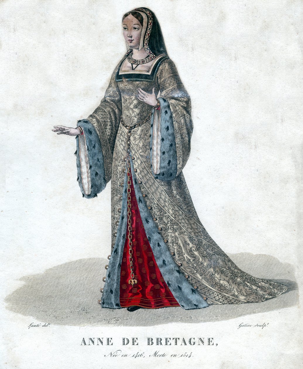 Anne de Bretagne by Georges Jacques Gatine