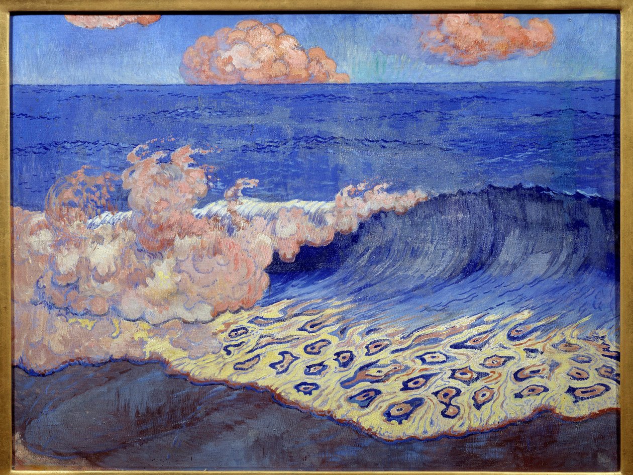 Blue Navy, Wave Effects by Georges Lacombe