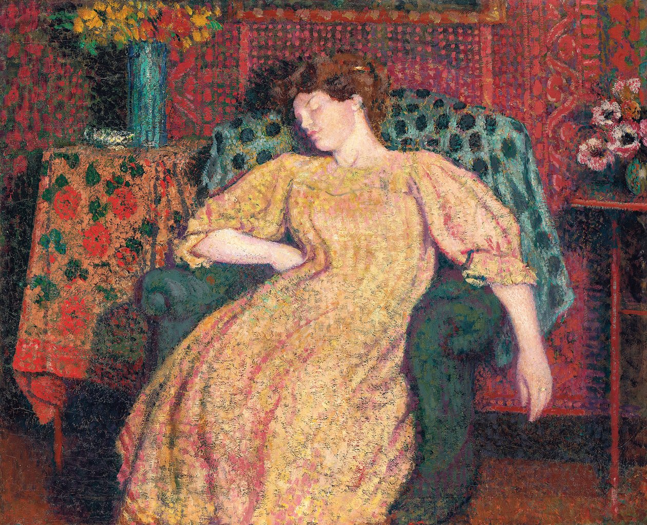 Endormie, or La Sieste by Georges Lemmen