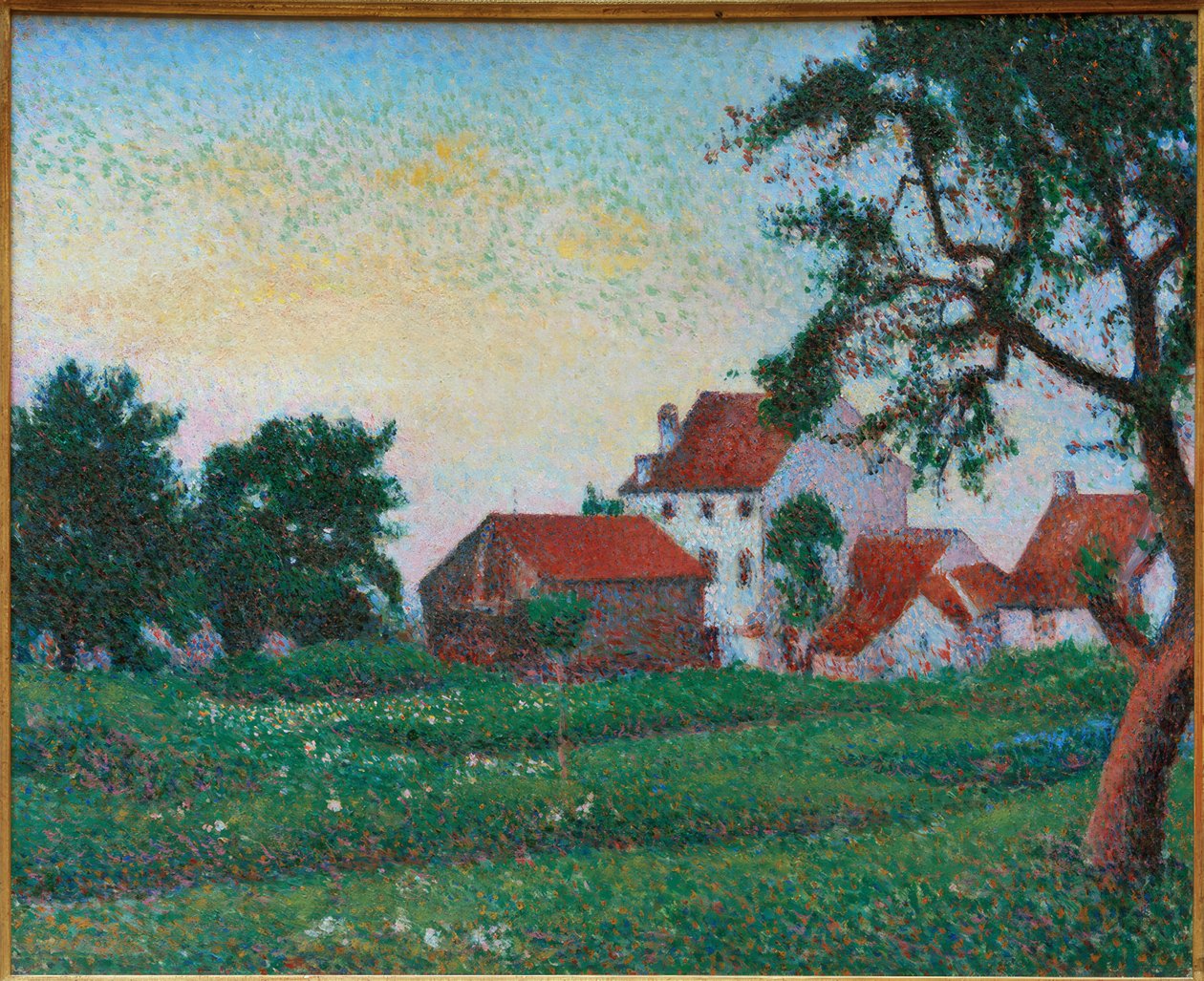 The House of Fourmarier at La Hulpe by Georges Lemmen