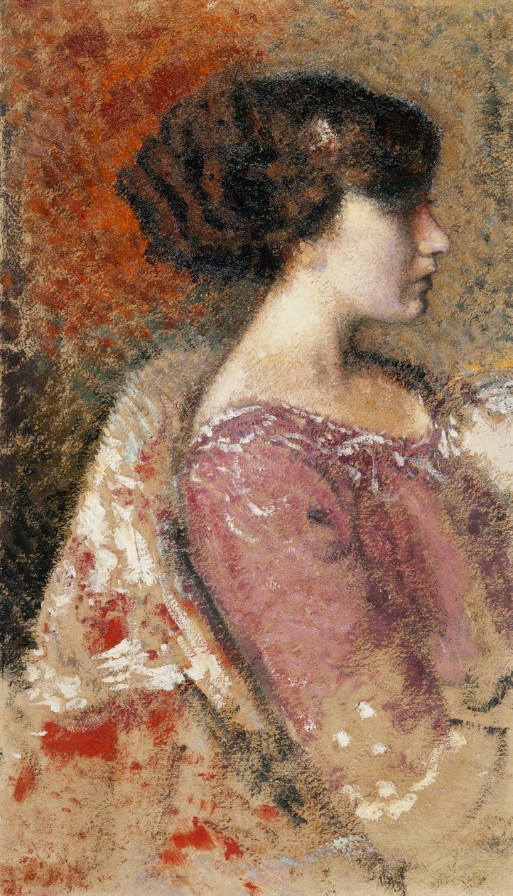 Portrait of a Young Girl by Georges Lemmen