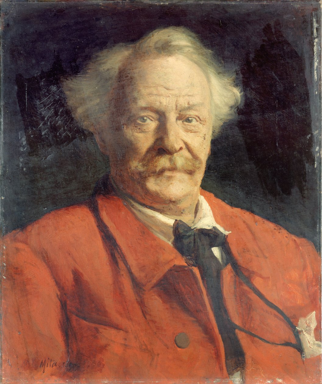 Portrait of Nadar Felix Tournachon by Georges Léopold Mita