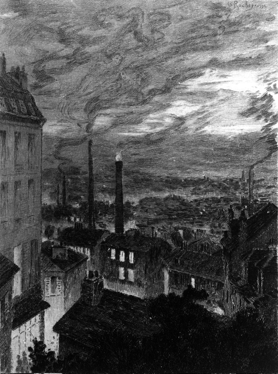 View of Paris, Illustration of 